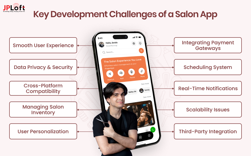 Development Challenges of a Salon App